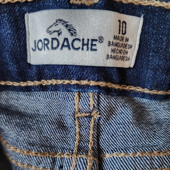 NWOT JORDACHE Jean Shorts Size 10 - Picture 3 of 3